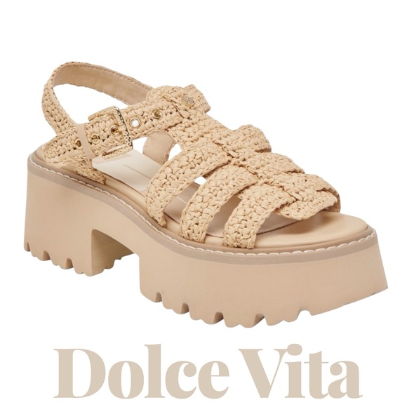 DOLCE VITA Shoes - NEW DOLCE VITA Latice Chunky Platform Sandals - Women’s 8.5 NIB